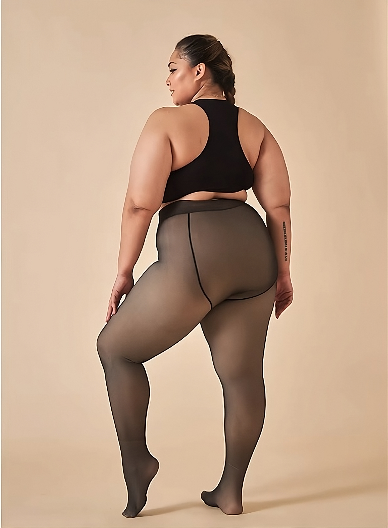 FurLife Sheer Tights (Fleece Lined)