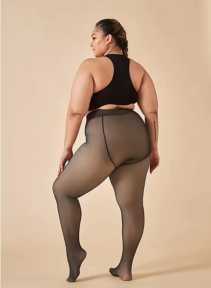 FurLife Sheer Tights (Fleece Lined)